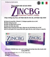 Kẽm ZinCBG 30 viên/hộp