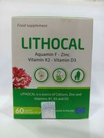 Lithocal 60 viên/hộp, Canxi xanh