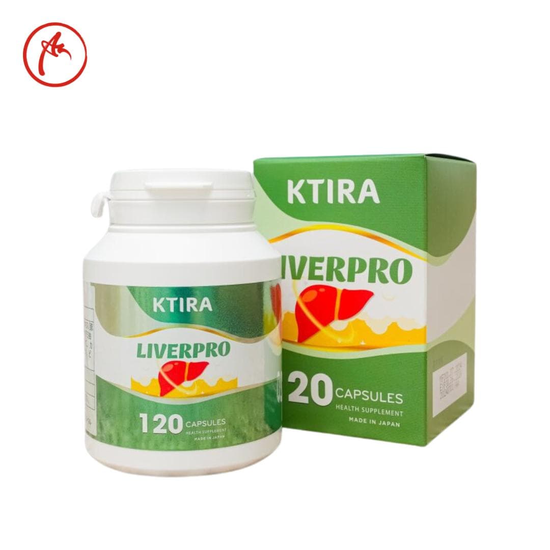 Viên uống KTIRA LIVERPRO hỗ trợ cải thiện chức năng gan 120 viên (3 hộp)