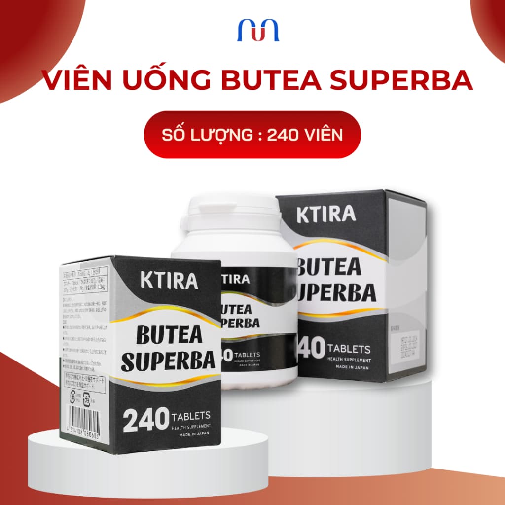 [CHÍNH HÃNG] Viên Uống KTIRA Butea Superba Hỗ Trợ Sức Khỏe Nam Giới Thải Độc Gan Cải Thiện Tuần Hoàn (Combo 3)