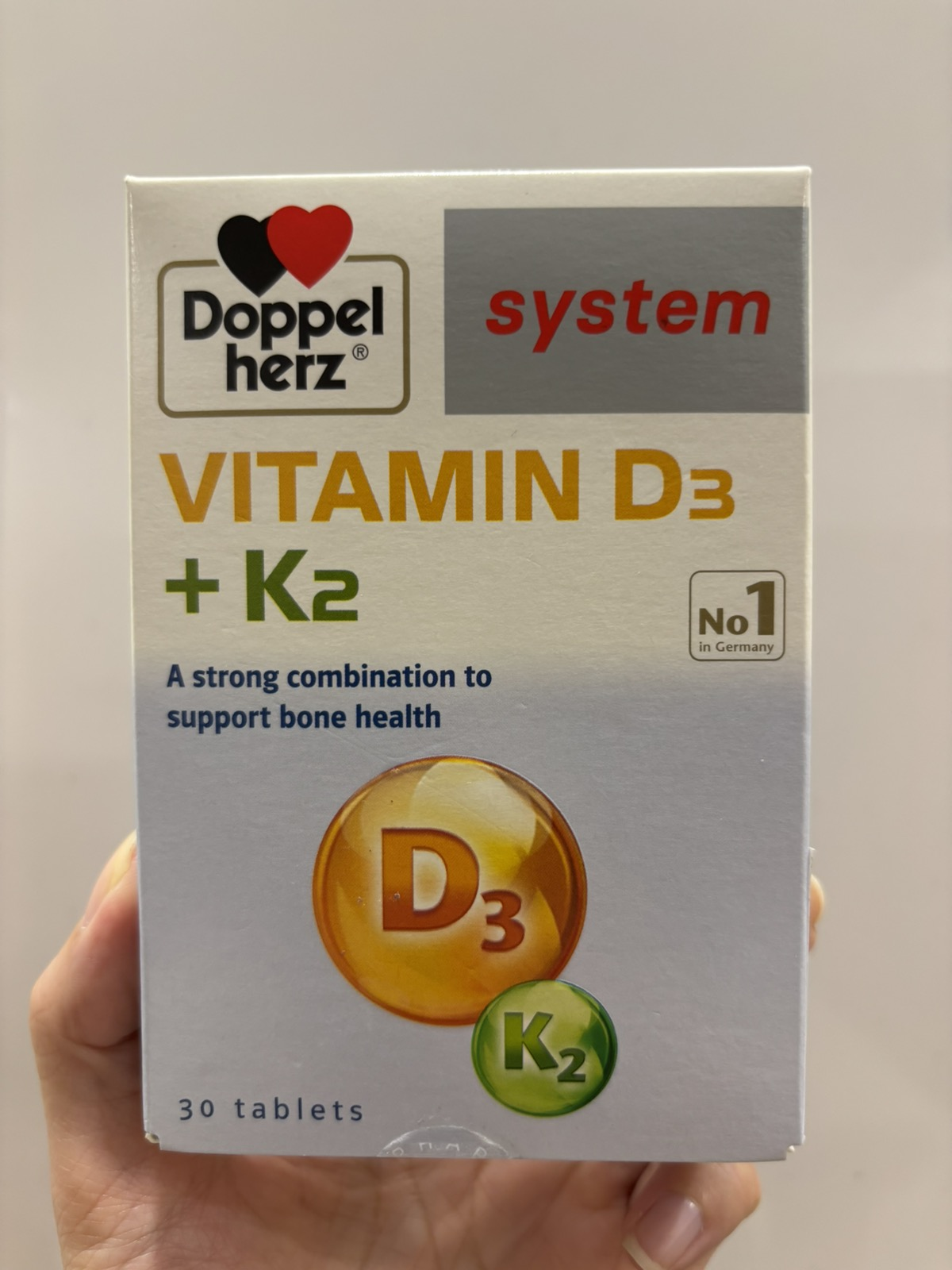 Vitamin D3 + K2 Doppel