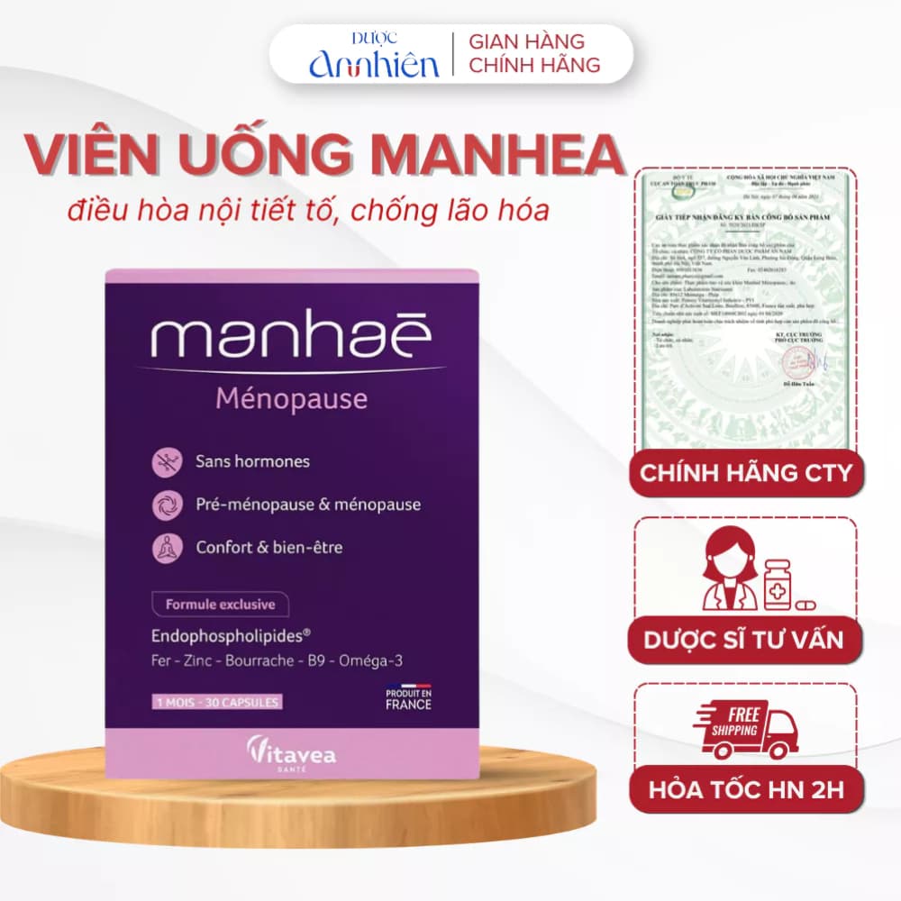 Nội Tiết Tố - Manhae - 60 viên